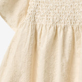 Wheat Main Kjole S/S Elva Dress 3129 eggshell