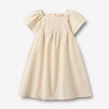 Wheat Main Kjole S/S Elva Dress 3129 eggshell