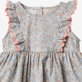 Wheat Main Dress Suit Sofia Dress 2650 air blue flowers