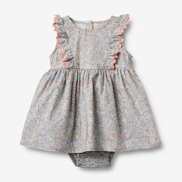 Wheat Main Dress Suit Sofia Dress 2650 air blue flowers