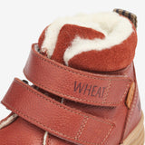 Wheat Footwear Dry Velcro Tex Winter Footwear 2072 red