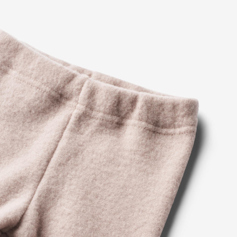 Wheat Wool Ull Fleece Bukser Kinnie Trousers 1135 dry rose