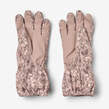 Wheat Outerwear Finger Gloves Skiski Accessory 9737 rose winter flowers