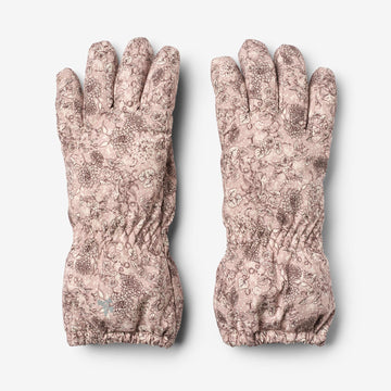 Wheat Outerwear Finger Gloves Skiski Accessory 9737 rose winter flowers