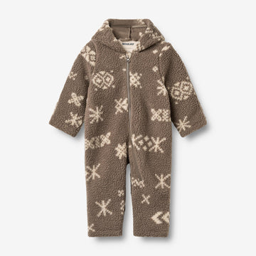 Wheat Outerwear Fleece Dress Allo Outdoor Suit 9679 dry wood jacquard