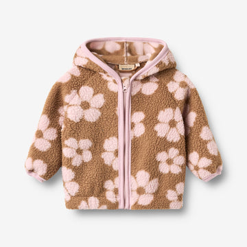 Wheat Outerwear Fleece Jakke Martinus Sweatshirt 9788 warm hazel flowers
