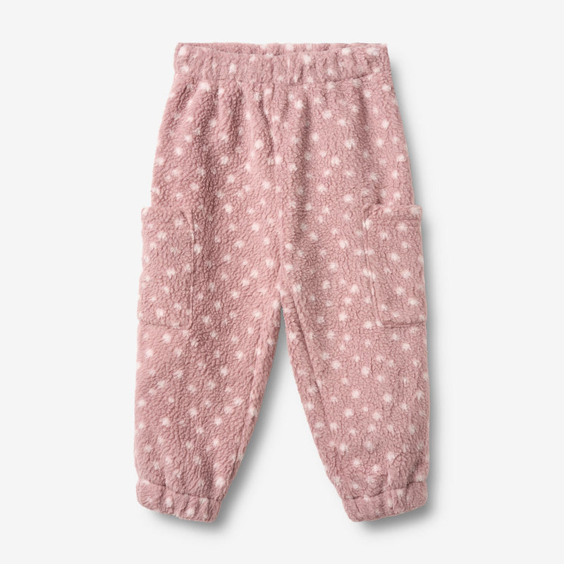 Wheat Outerwear Fleecebukser Suun Trousers 9537 rosewood dots