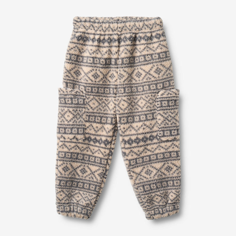 Wheat Outerwear Fleecebukser Suun Trousers 9544 warm sand jaquard