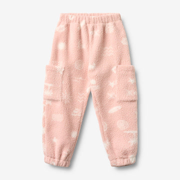 Wheat Outerwear Fleecebukser Suun Trousers 9593 cameo rose jacquard