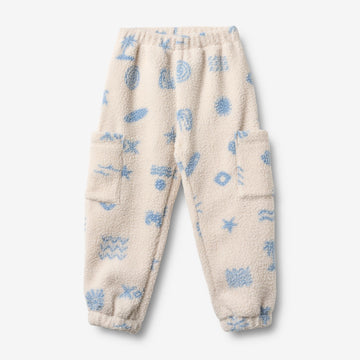 Wheat Outerwear Fleecebukser Suun Trousers 9613 white onyx jacquard