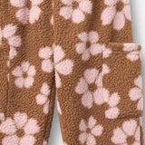 Wheat Outerwear Fleecebukser Suun Trousers 9788 warm hazel flowers
