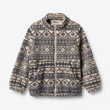Wheat Outerwear Fleecejakke Helge Jacket 9544 warm sand jaquard