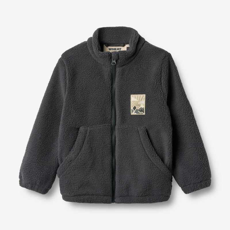 Wheat Outerwear Fleecejakke Helge Jacket 9526 black sea