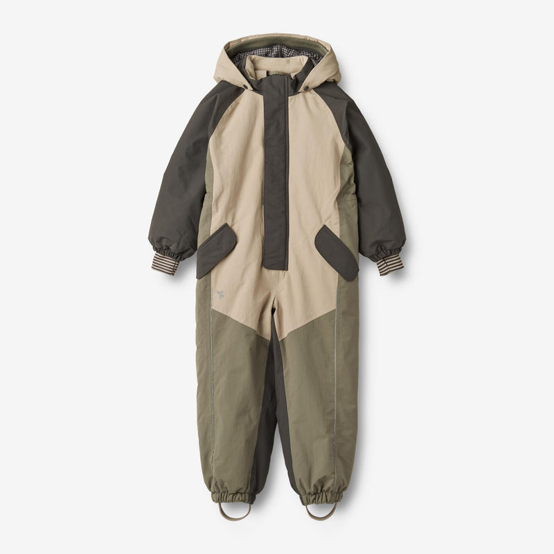 Wheat Outerwear Flyverdragt Mulo Tech Snowsuit 0172 grey sand