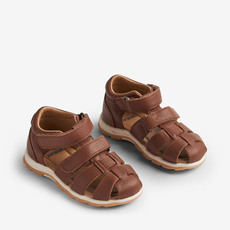 Wheat Footwear  Frei Lukket Sandal Prewalker Sandals 9002 cognac