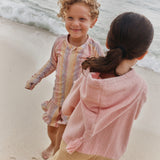Wheat Main Frotté poncho Lille Home 2400 powder