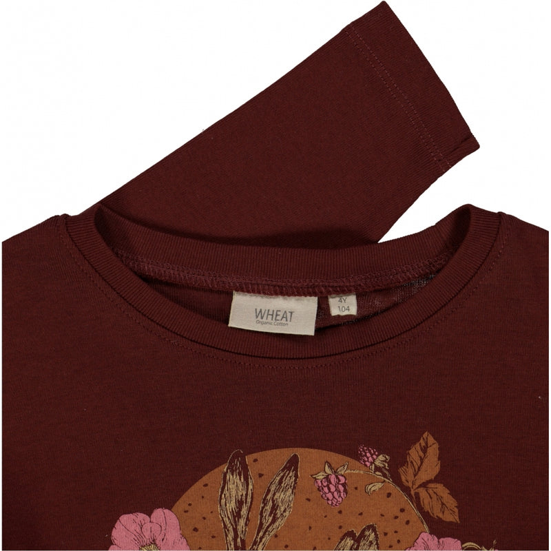 Wheat Main Genser Hare Kjærlighet Jersey Tops and T-Shirts 2750 maroon