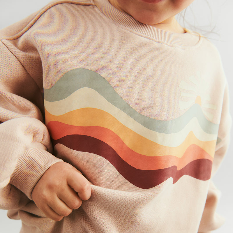 Wheat Main Genser L/S Eliza Sweatshirt 2032 rose dust