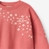 Wheat Main Genser L/S Eliza Sweatshirt 9628 faded red