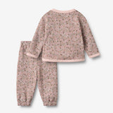 Wheat Main Genser L/S Emery Set 9899 rose brown flowers