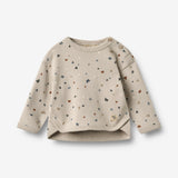 Wheat Main Genser L/S Emery Sweatshirt 9780 grey moon letters