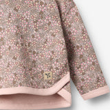 Wheat Main Genser L/S Emery Sweatshirt 9899 rose brown flowers