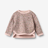 Wheat Main Genser L/S Emery Sweatshirt 9899 rose brown flowers