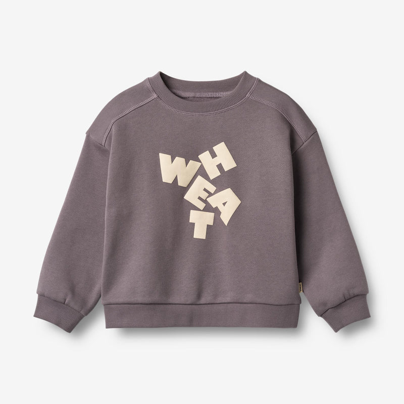 Wheat Main Genser L/S FP Lennon Sweatshirt 1035 purple stone