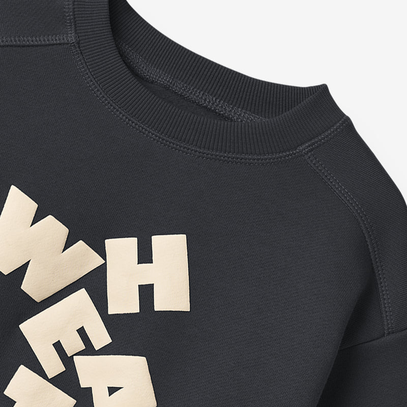 Wheat Main Genser L/S FP Lennon Sweatshirt 1432 navy