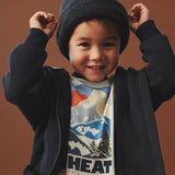 Wheat Main Genser L/S Glidelås Francis Sweatshirt 1432 navy