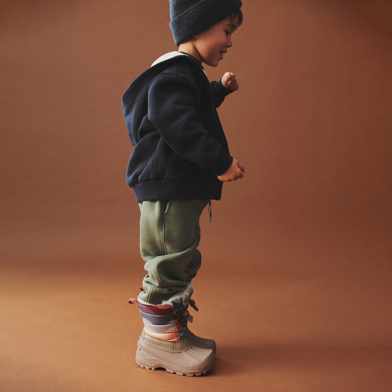 Wheat Main Genser L/S Glidelås Francis Sweatshirt 1432 navy