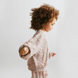 Wheat Main Genser L/S Lia Sweatshirt 2036 rose dust flowers
