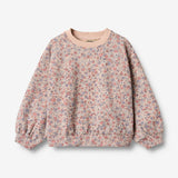 Wheat Main Genser L/S Lia Sweatshirt 2036 rose dust flowers