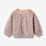 Wheat Main Genser L/S Lia Sweatshirt 2036 rose dust flowers