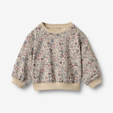 Wheat Main Genser L/S Lia Sweatshirt 9904 soft sand flowers