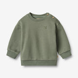 Wheat Main Genser L/S Willi Sweatshirt 4119 dusty green