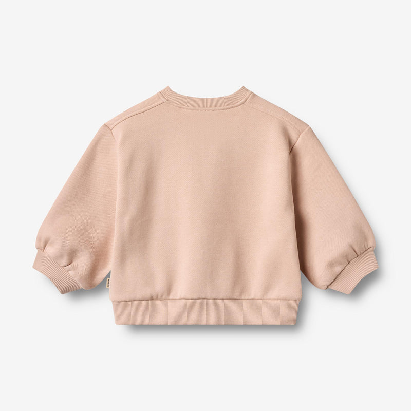 Wheat Main Genser L / S broderi Eliza Sweatshirt 2032 rose dust