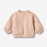 Wheat Main Genser L / S broderi Eliza Sweatshirt 2032 rose dust