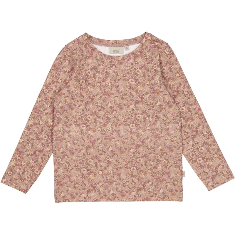 Wheat Main Genser Manna Jersey Tops and T-Shirts 9023 rose snow flowers