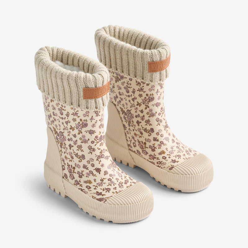 Wheat Footwear Gummi Boot Termisk Wader Rubber Boot 2475 rose flowers