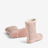 Wheat Footwear Gummistøvel Gjørmete Rubber Boot 2598 powder flower meadow