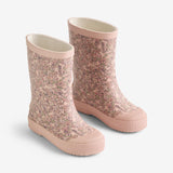 Wheat Footwear Gummistøvel Gjørmete Rubber Boot 2598 powder flower meadow