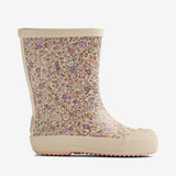 Wheat Footwear Gummistøvel Gjørmete Rubber Boot 9409 lilac flower meadow