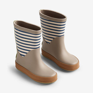 Wheat Footwear Gummistøvel Juno Rubber Boot 1048 blue stripe