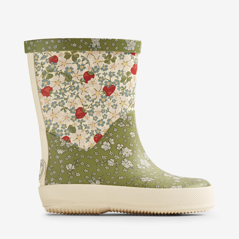 Wheat Footwear  Gummistøvel Juno Rubber Boots 4150 green flowers