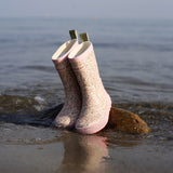 Wheat Footwear Gummistøvel støvel Rubber Boot 9427 ivory flower meadow