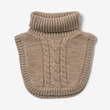 Wheat Outerwear Halsvarmer Softo Accessory 9556 grey camel melange
