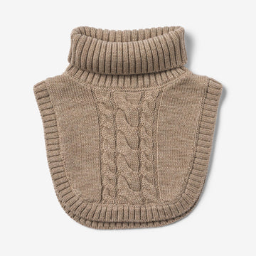 Wheat Outerwear Halsvarmer Softo Accessory 9556 grey camel melange