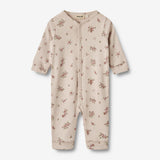 Wheat Main Heldragt Nikola | Baby Jumpsuits 1359 pale lilac flowers