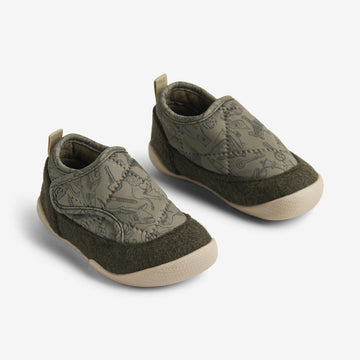 Wheat Footwear Innendørs sko Mulle Indoor Shoes 4075 dark green